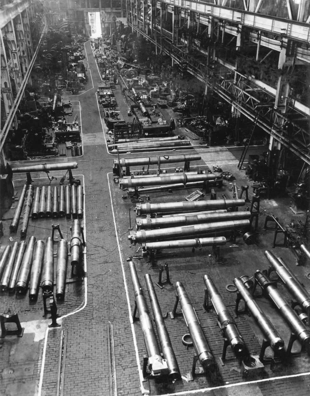داخل 5 محل ، Elswick Works ، نيوكاسل أبون تاين بواسطة فنان غير معروف