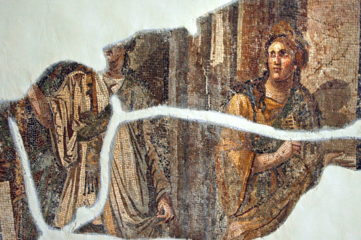 فسيفساء إيزياك ، من فاكتو ، تركيا بواسطة غير معروف