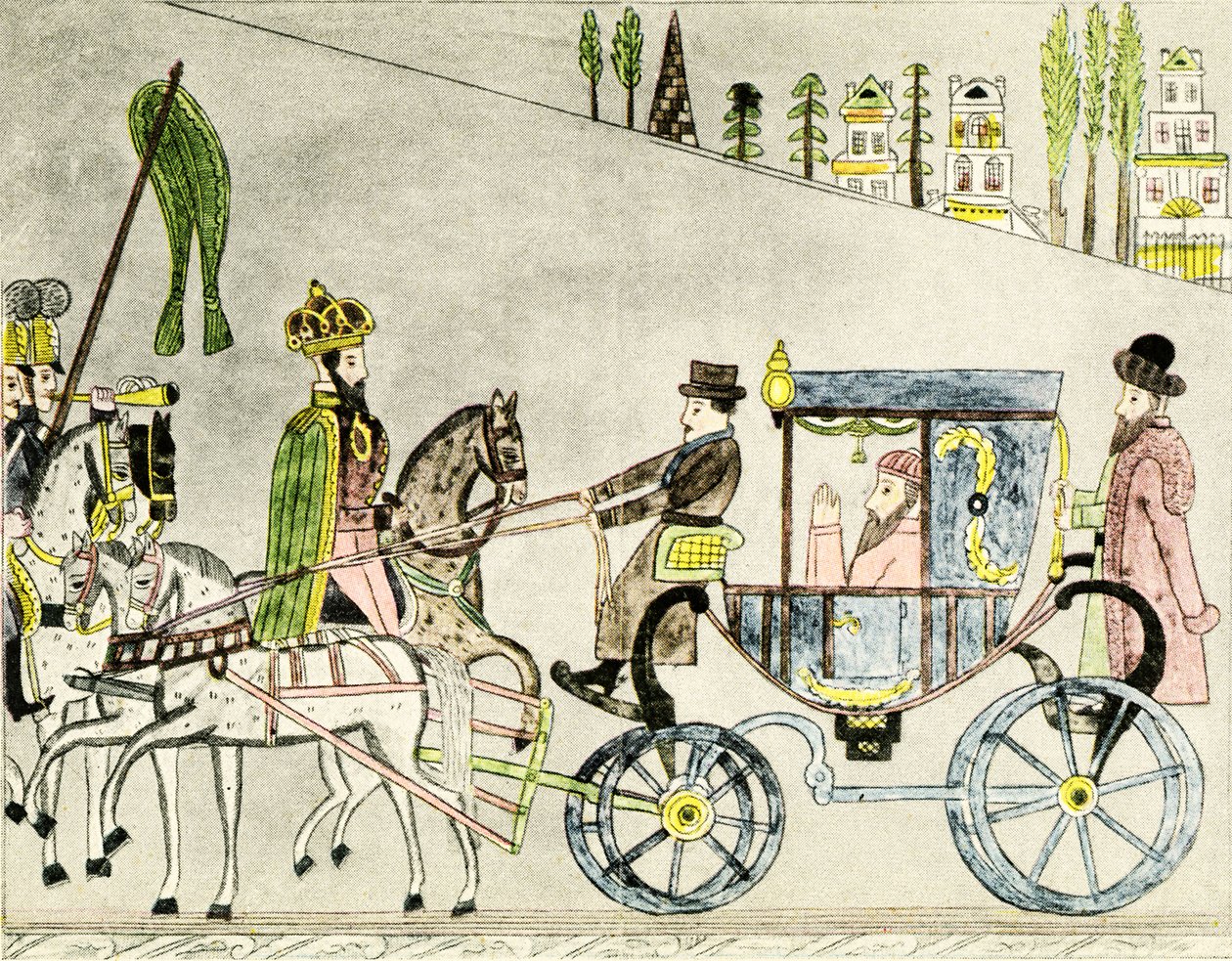 يوسف أحضر والده يعقوب إلى مصر - الكتاب المقدس بواسطة فنان غير معروف