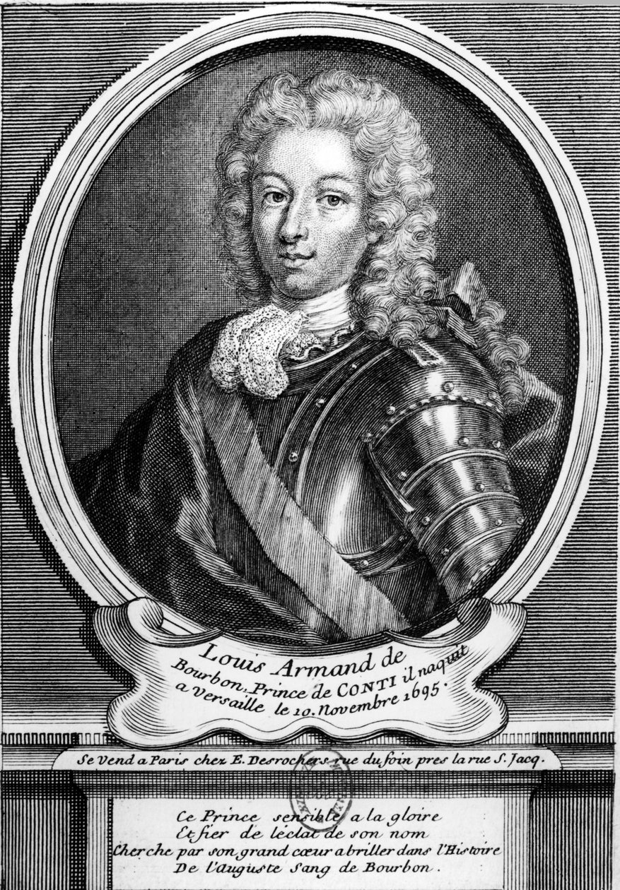 لويس أرماند الثاني ، أمير كونتي - لويس أرماند دي بوربون كونتي (1695-1727) - لويس أرماند دي بوربون ، أمير كونتي (مواليد 1695 في فرساي) بواسطة فنان غير معروف
