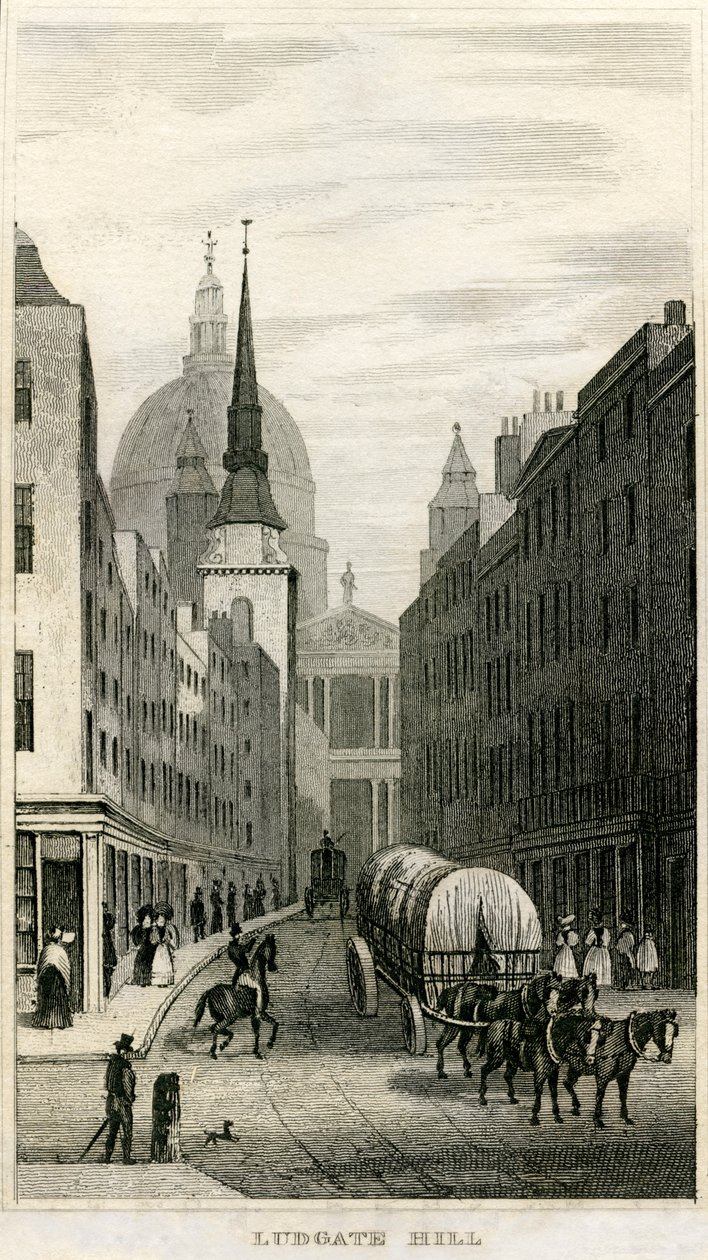 Ludgate Hill بواسطة غير معروف