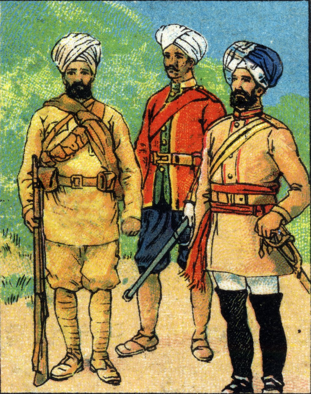 Military Uniforms of the Indian Army بواسطة غير معروف