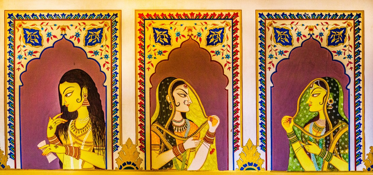 الرسم المصغر والفنون والحرف اليدوية في راجستان وراجستان والهند وآسيا (صورة) بواسطة فنان غير معروف