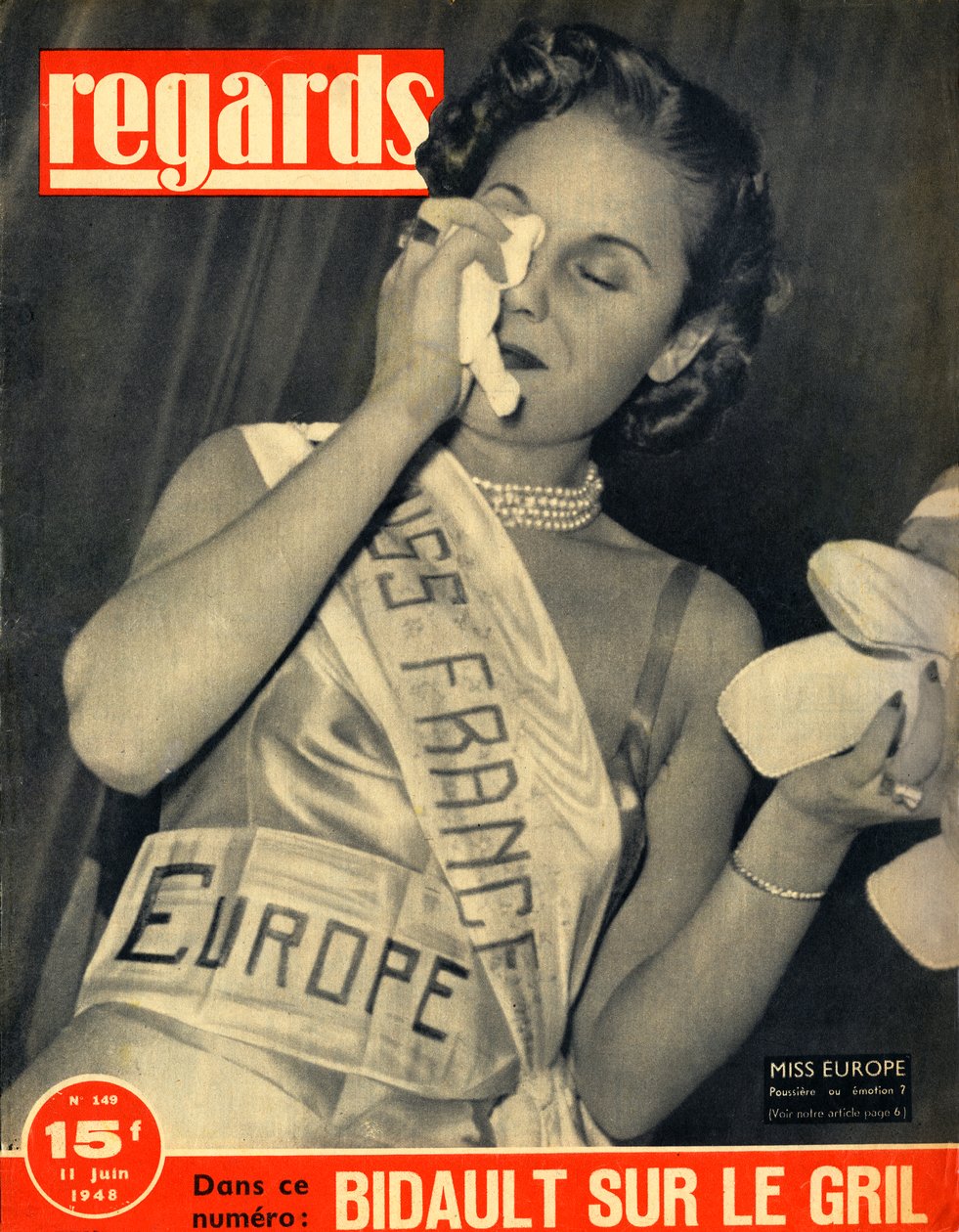 ملكة جمال فرنسا 1948 (اضغط) بواسطة غير معروف