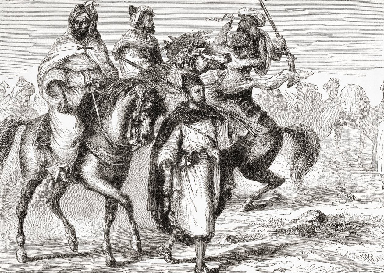 Moors in the 19th century, from 