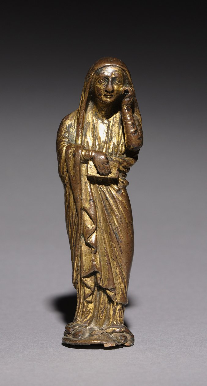 حداد ماري ، ربما من صليب المذبح ، 1200-1300 بواسطة غير معروف