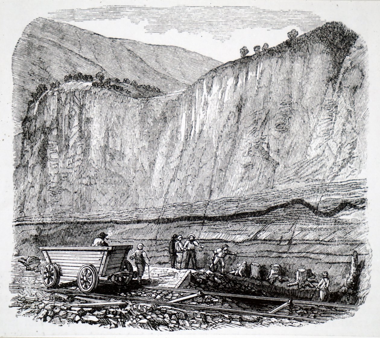 Navvies تعمل على سكة حديد ليفربول - مانشستر. بواسطة غير معروف