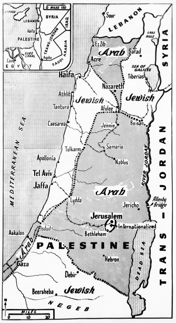 اقتراح دولة فلسطين بواسطة غير معروف