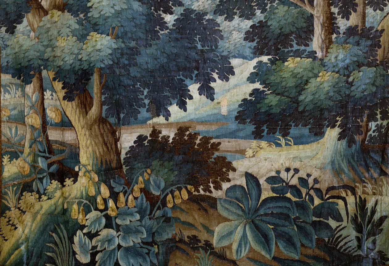 كنيسة الرعية ("Parochiekerk Sint-Walburga"). نسيج. بواسطة فنان غير معروف