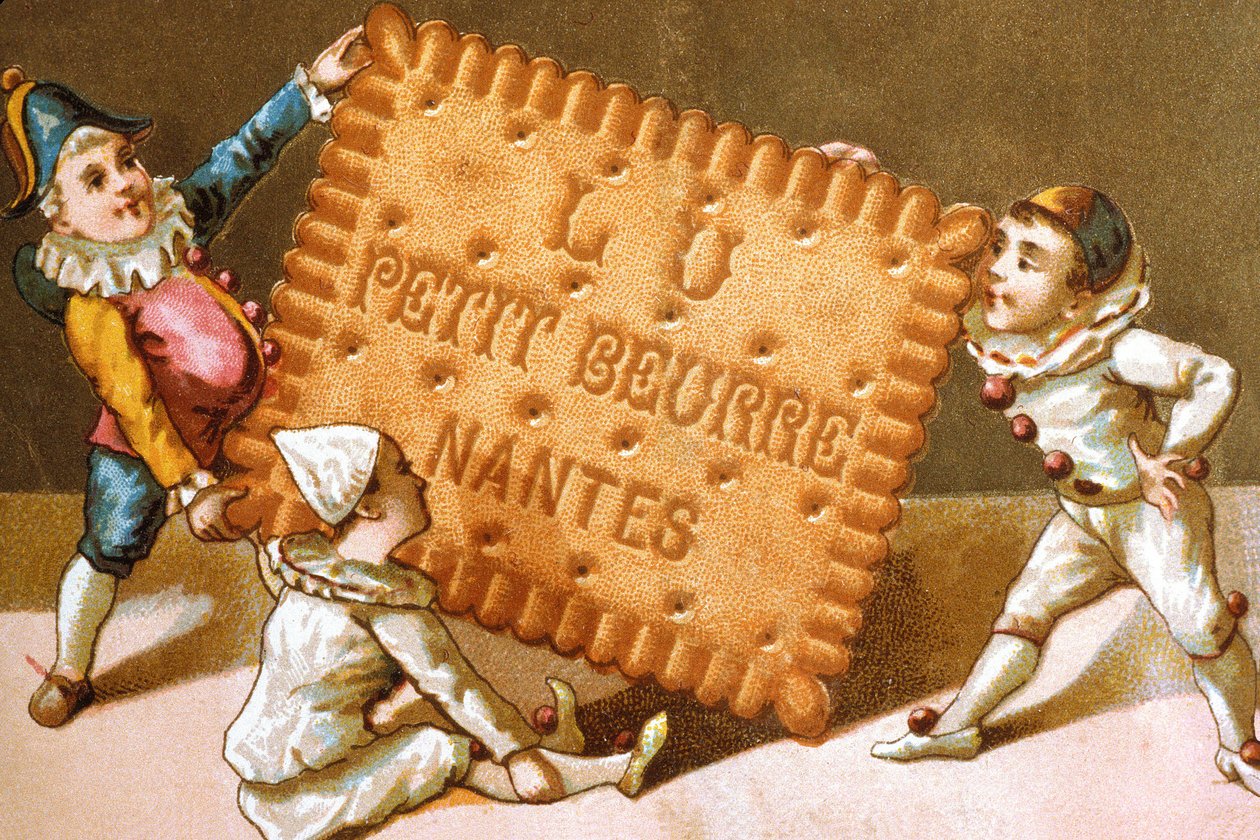 زبدة صغيرة Lu - Loire Atlantique N * 206 - Nantes - Musee des Arts Decoratifs - معرض "" Biscuiterie Nantaise "" - 0196129 بواسطة غير معروف