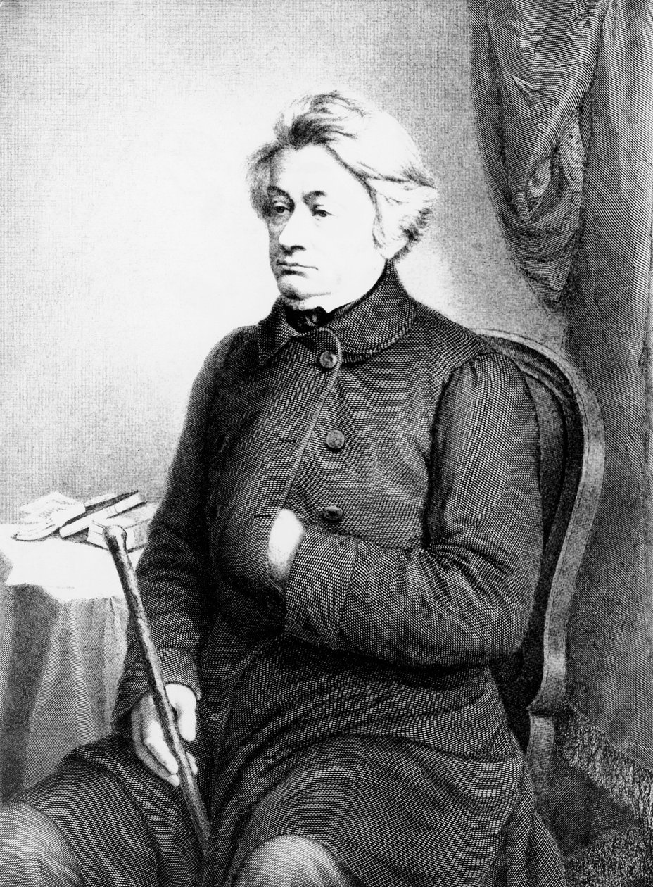 صورة لآدم برنارد ميكيفيتش (1798-1855) ، شاعر بولندي ، كاتب مسرحي ، كاتب مقالات ، وناشط سياسي ، نقش بعد صورة بواسطة Vezenberg & Co بواسطة فنان غير معروف