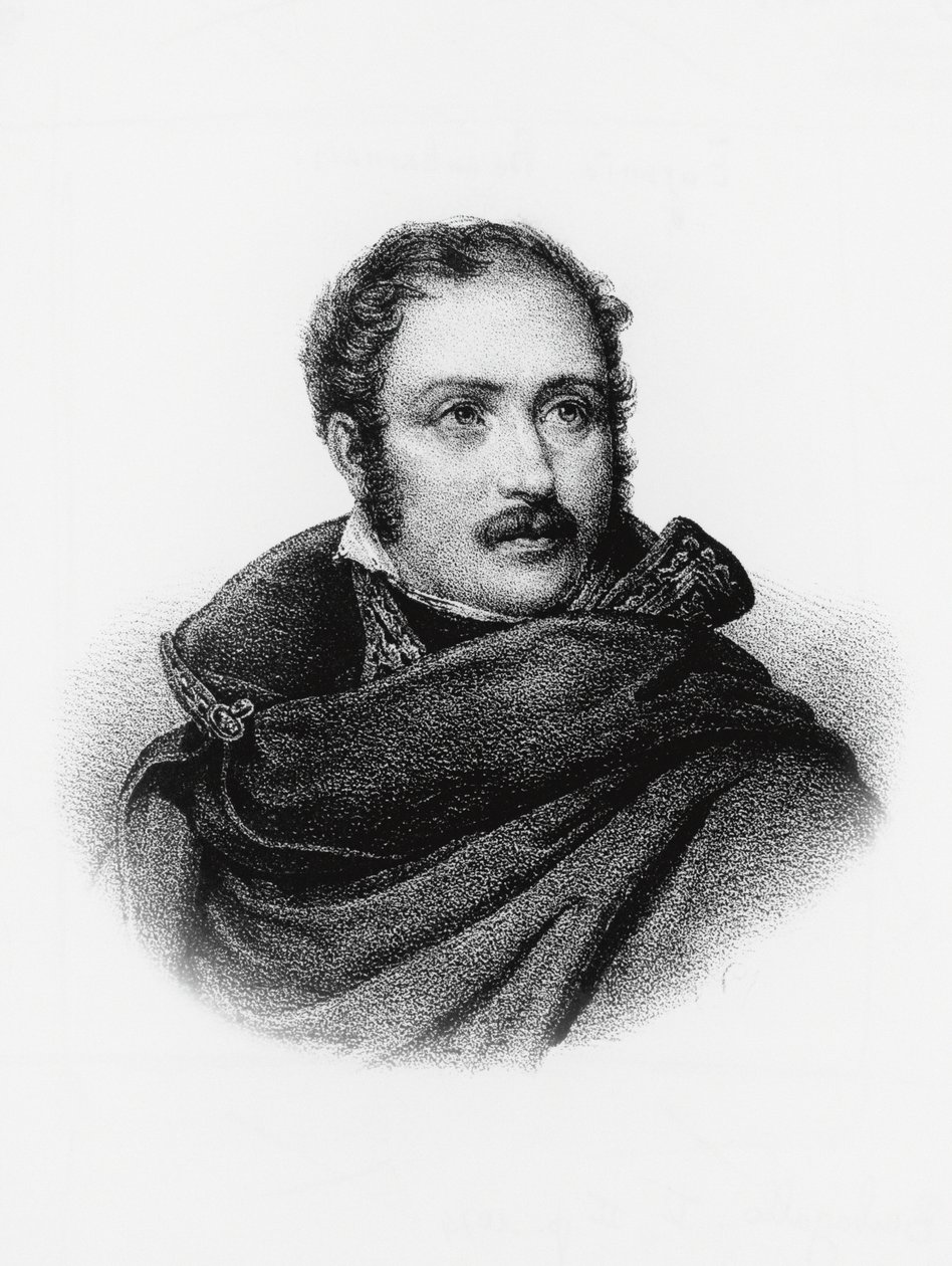صورة يوجين دي بوهارنيه (1781-1824) ، الجندي الفرنسي ، أمير الإمبراطورية الأولى ، ونائب الملك في إيطاليا من 1805 إلى 1814 ، نقش بواسطة فنان غير معروف
