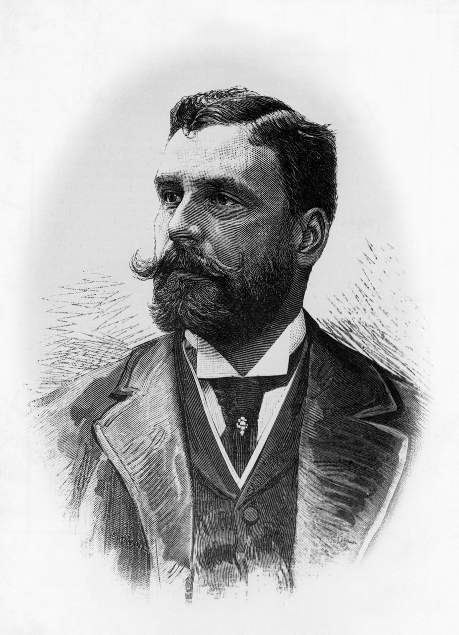 صورة لكاتب وكاتب مسرحي إيطالي ، جيرولامو روفيتا (1851-1910) بواسطة فنان غير معروف