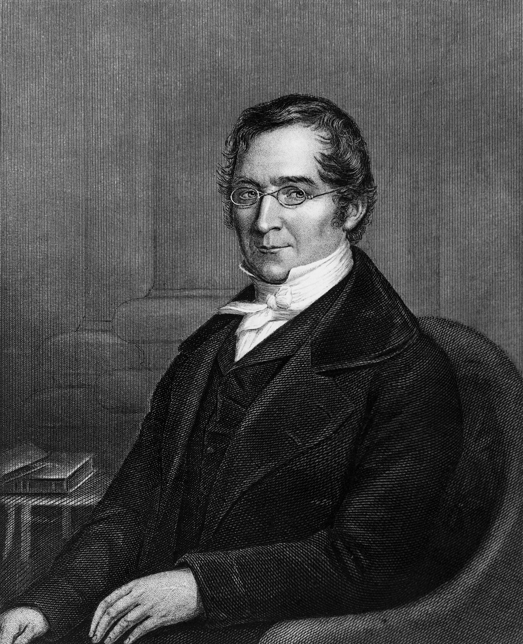 صورة لجوزيف لويس جاي لوساك (1778-1850) ، الكيميائي والفيزيائي الفرنسي ، نقش بواسطة فنان غير معروف