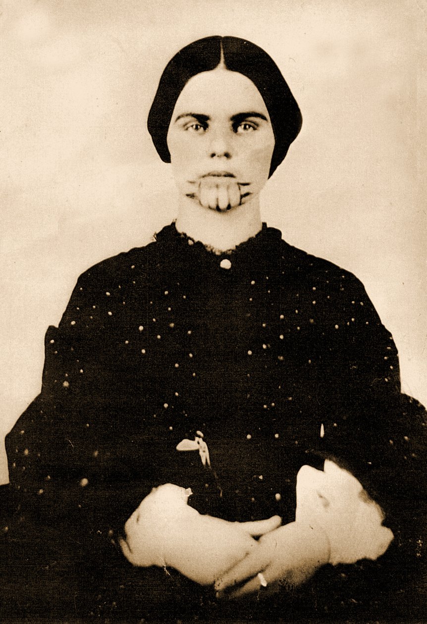 صورة زيتون أوتمان ، حوالي 1857 (صورة) بواسطة غير معروف