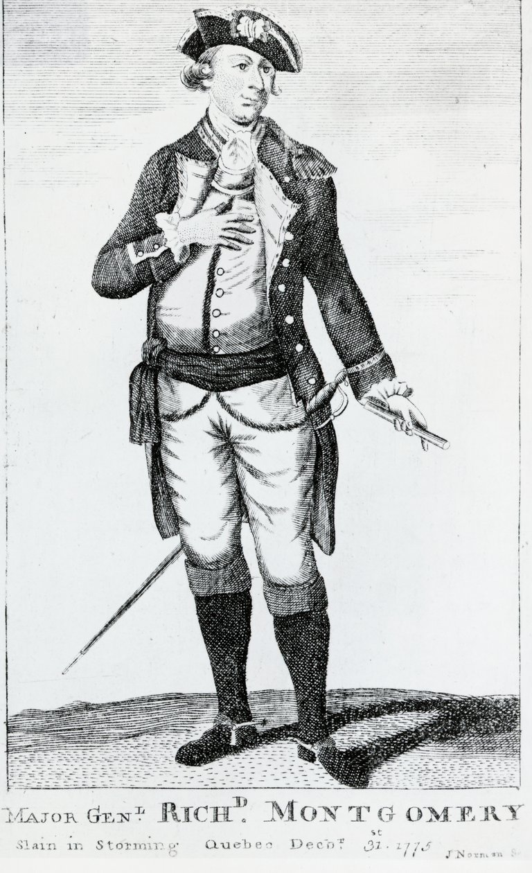 ريتشارد مونتغمري (1738-1775) بواسطة غير معروف