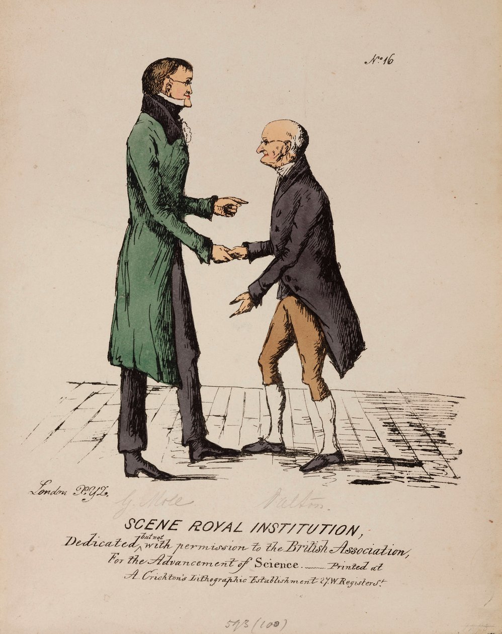 المؤسسة الملكية للمشهد: جيريت مول وجون دالتون ، 1831-1840 بواسطة غير معروف