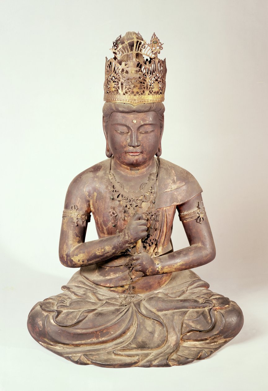 شخصية جالسة لـ Dainichi Nyorai بواسطة غير معروف