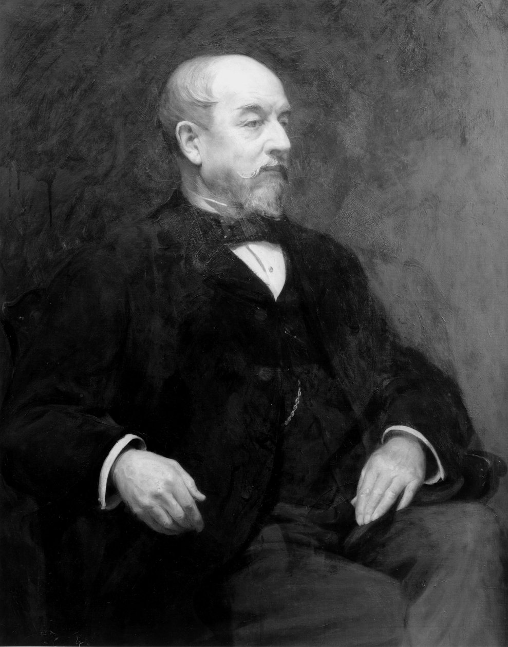 السير جون بيندر ، رائد إنجليزي في التلغراف شبه البحري ، عام 1880 بواسطة غير معروف