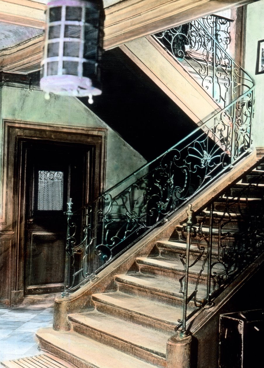 درج في Goethehaus. بواسطة فنان غير معروف