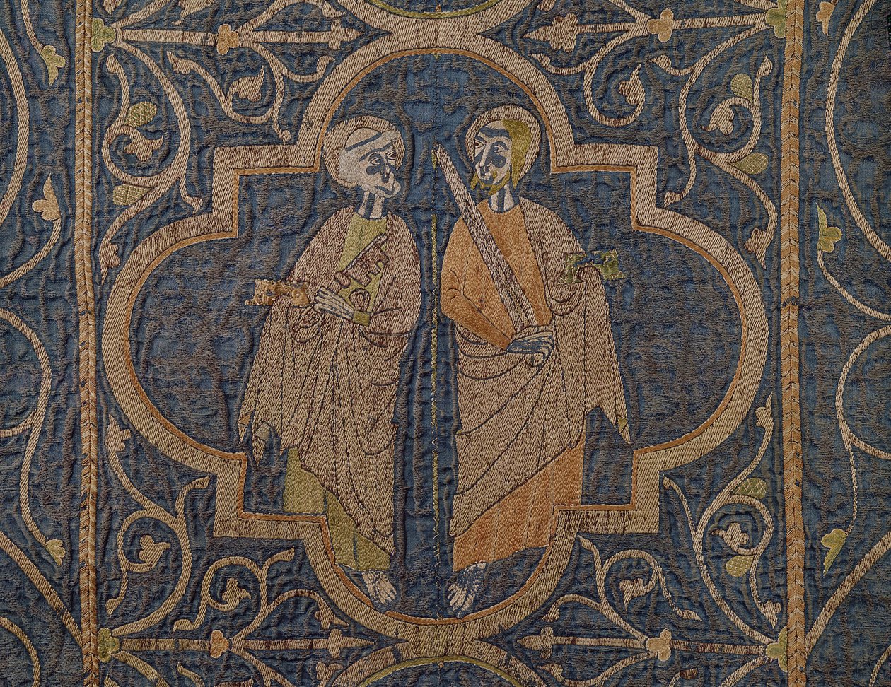 The Clare Chasuble, detail of St Peter and St Paul, British بواسطة غير معروف