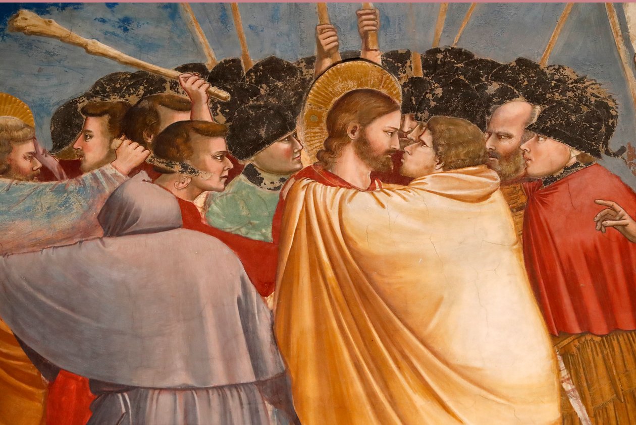 The Scrovegni Chapel. Fresco by Giotto بواسطة غير معروف
