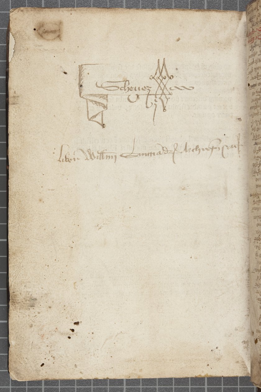 Tractat [لنا] sancti Augustini ، كتبها Augustine of Hippo (قلم وحبر على ورق) بواسطة غير معروف