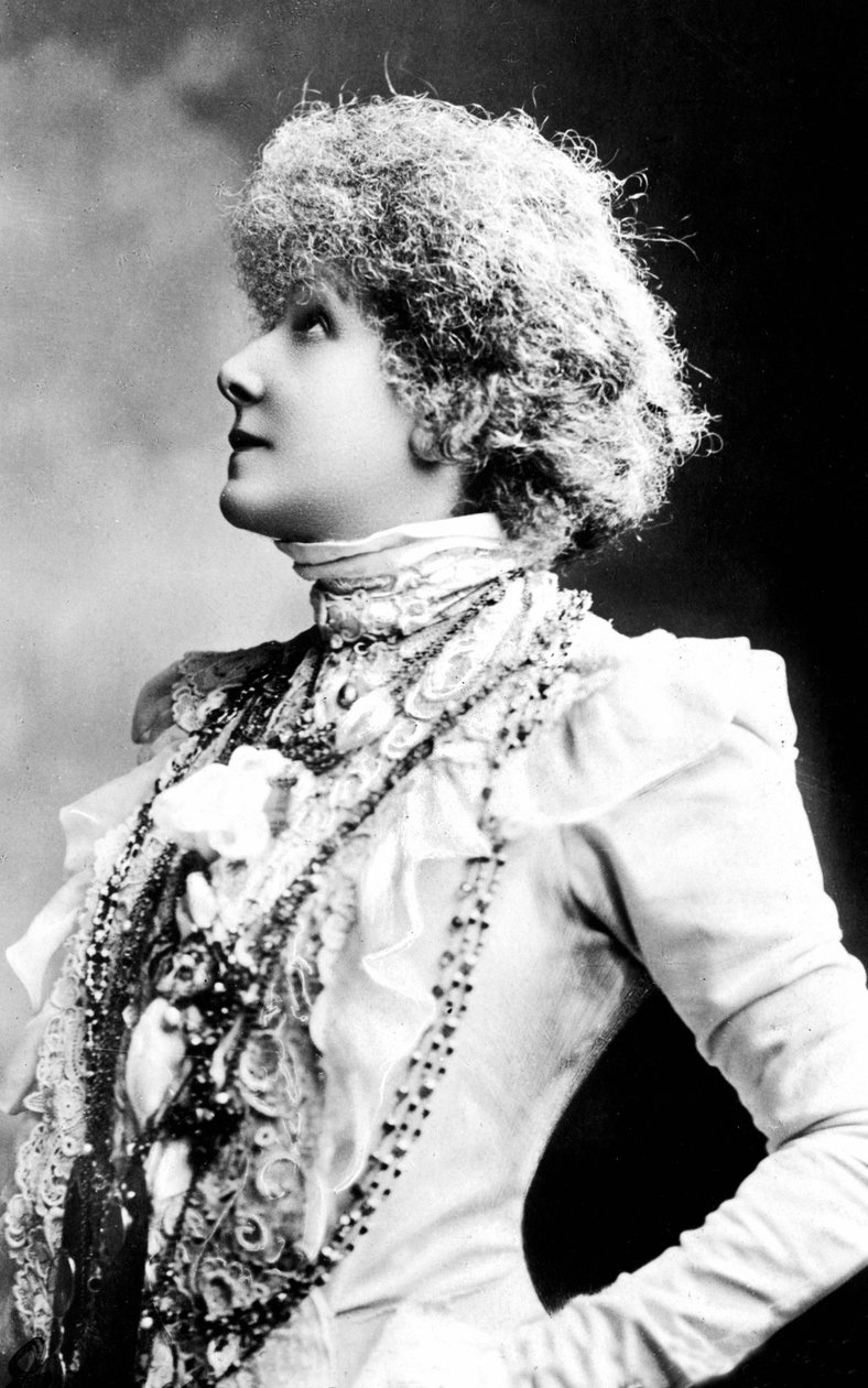 المملكة المتحدة: الممثلة سارة برنهارد (22/9 / 1844-26 / 3/1923) بواسطة غير معروف