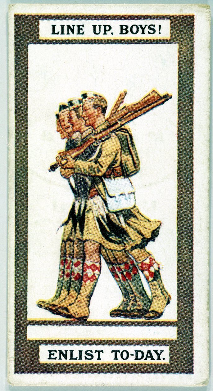 المملكة المتحدة: بطاقات السجائر - WW1 Recruiting بواسطة غير معروف