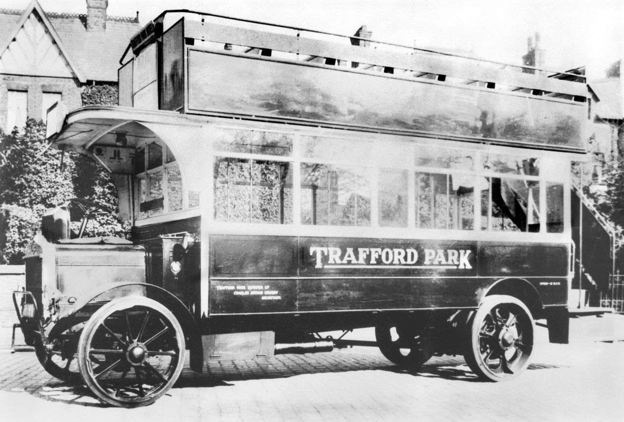 المملكة المتحدة: The Trafford Park Bus. اكليس ، 1910 بواسطة غير معروف