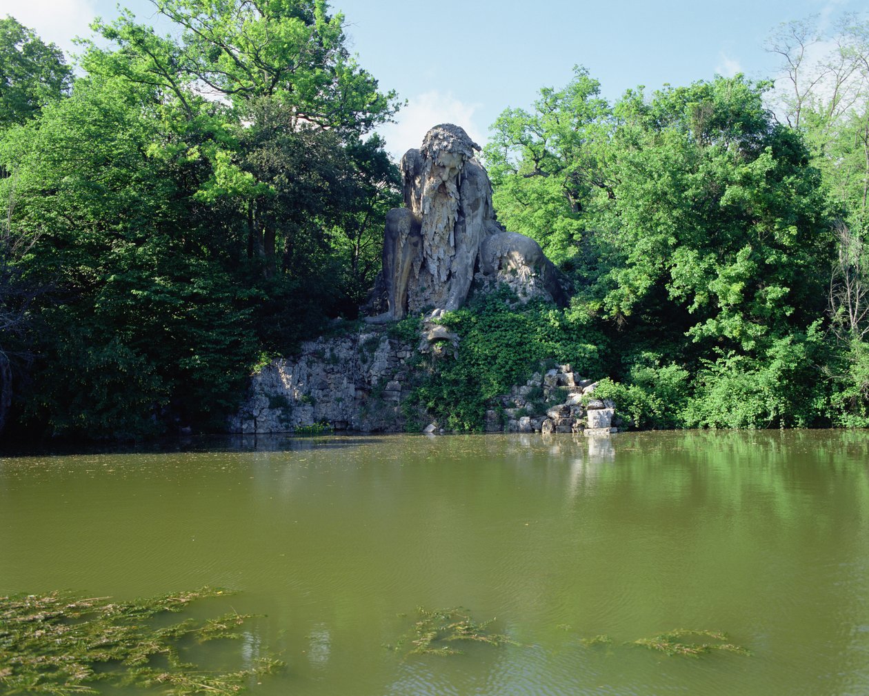 منظر لـ Appennine Colossus (صورة) بواسطة غير معروف