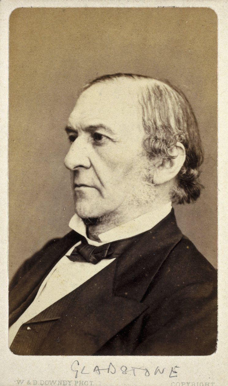 William Ewart Gladstone, English Liberal statesman, c 1870s بواسطة فريدريك (المرتبط ب) بارنارد