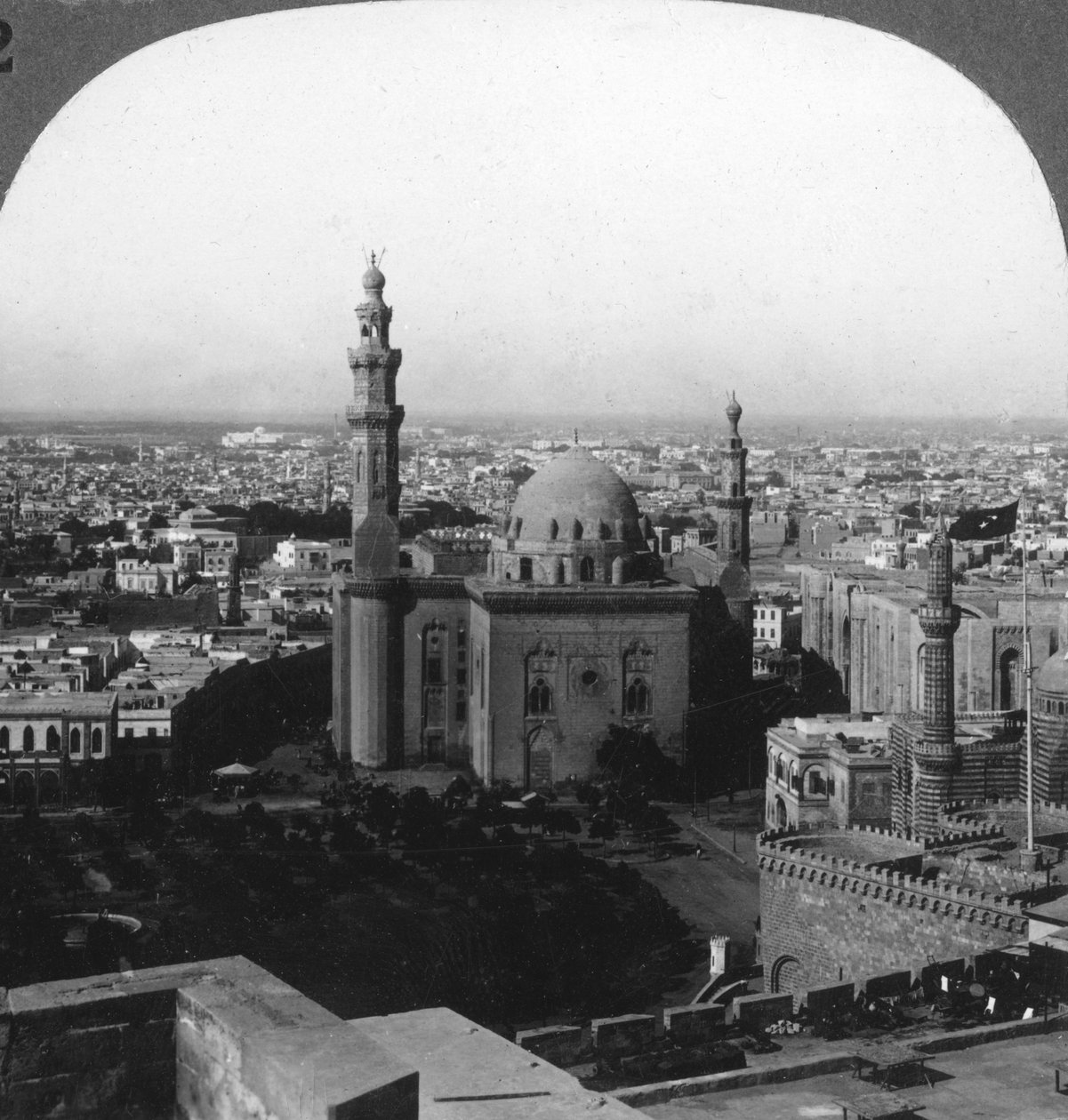 القاهرة - موطن الليالي العربية ، أكبر مدينة في إفريقيا ، مصر ، 1905. بواسطة أندروود أند أندروود