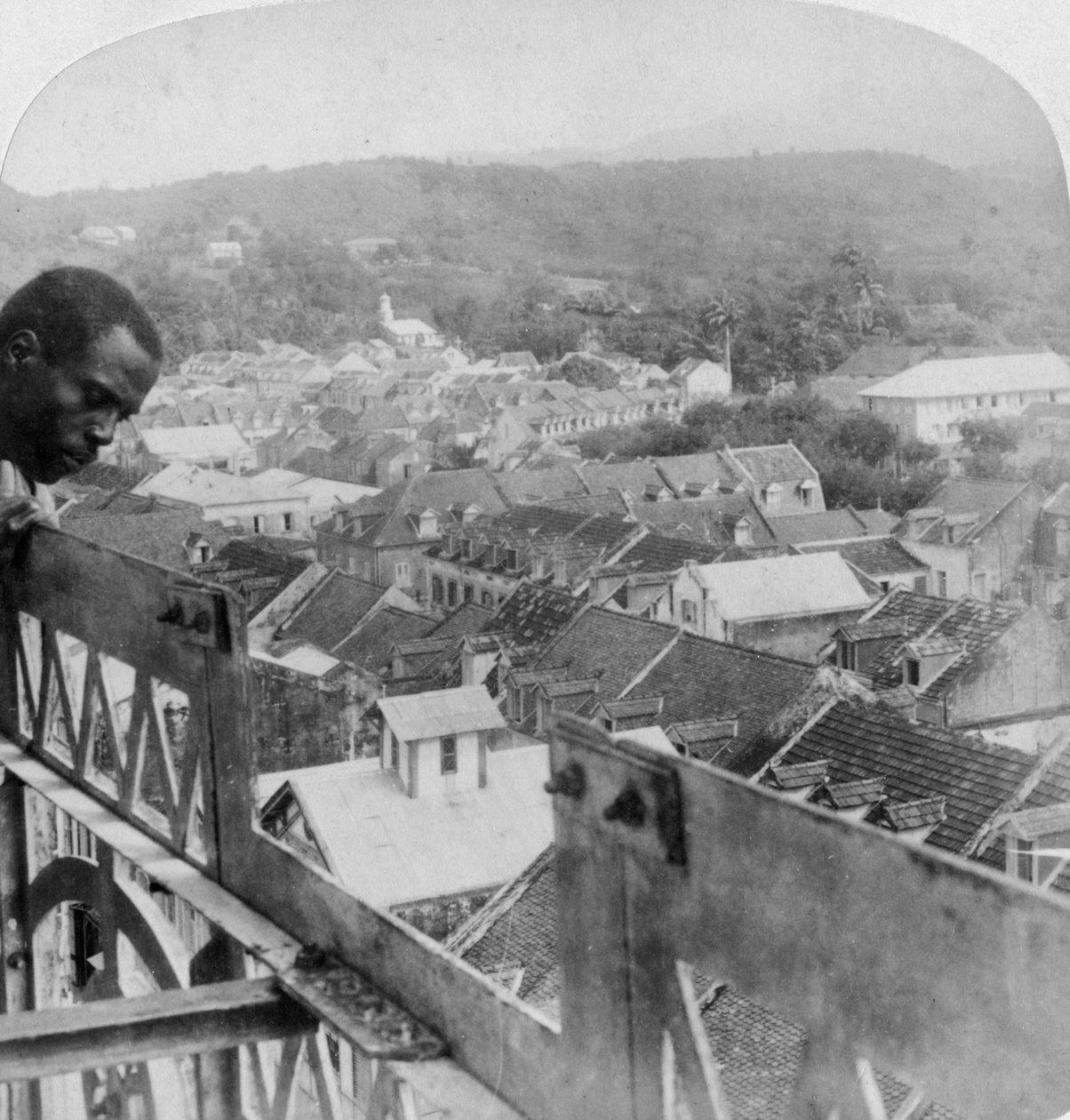 فور دو فرانس ، مارتينيك ، 1902. بواسطة أندروود أند أندروود