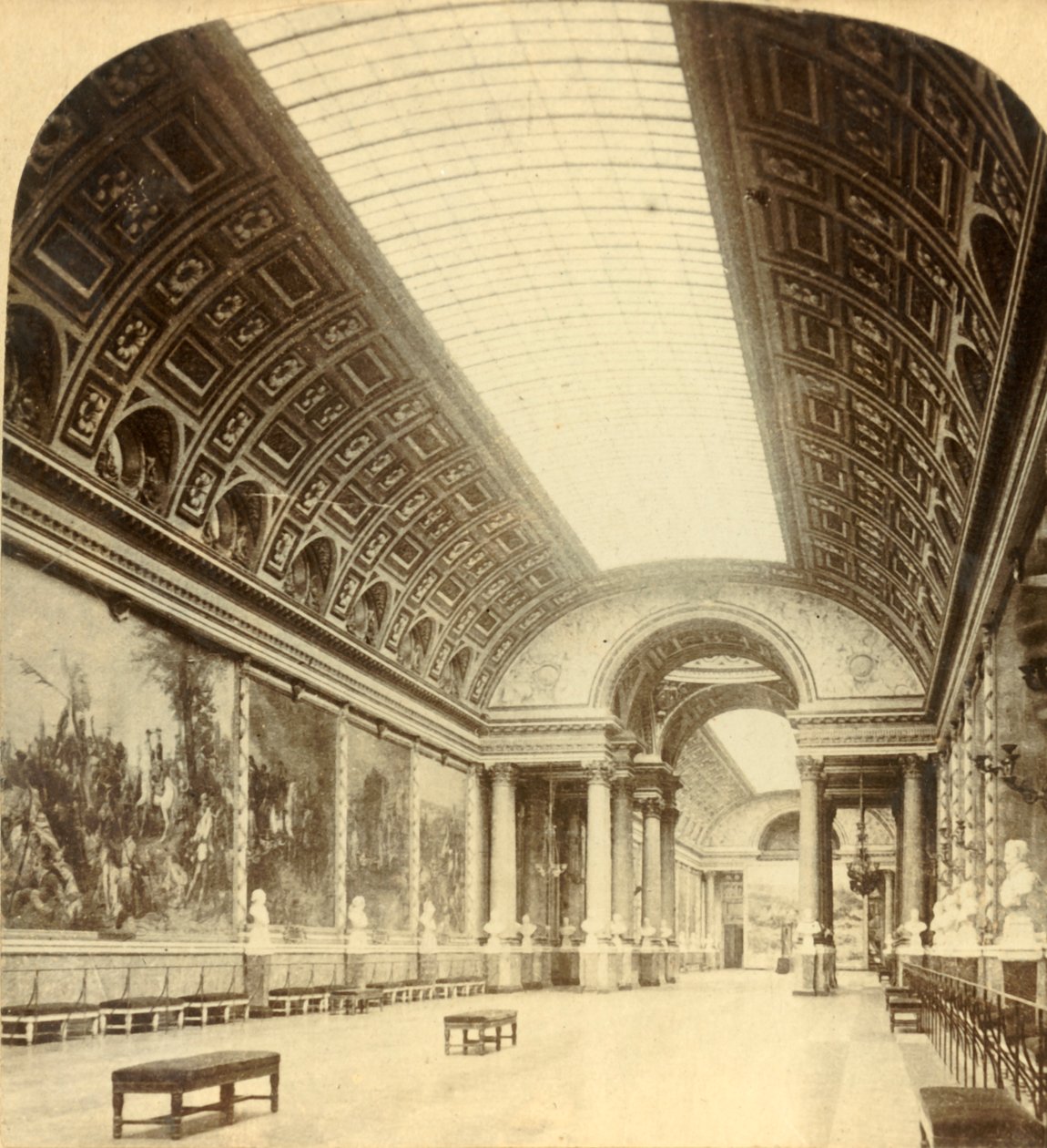معرض المعارك ، فرساي ، c1900. بواسطة أندروود أند أندروود