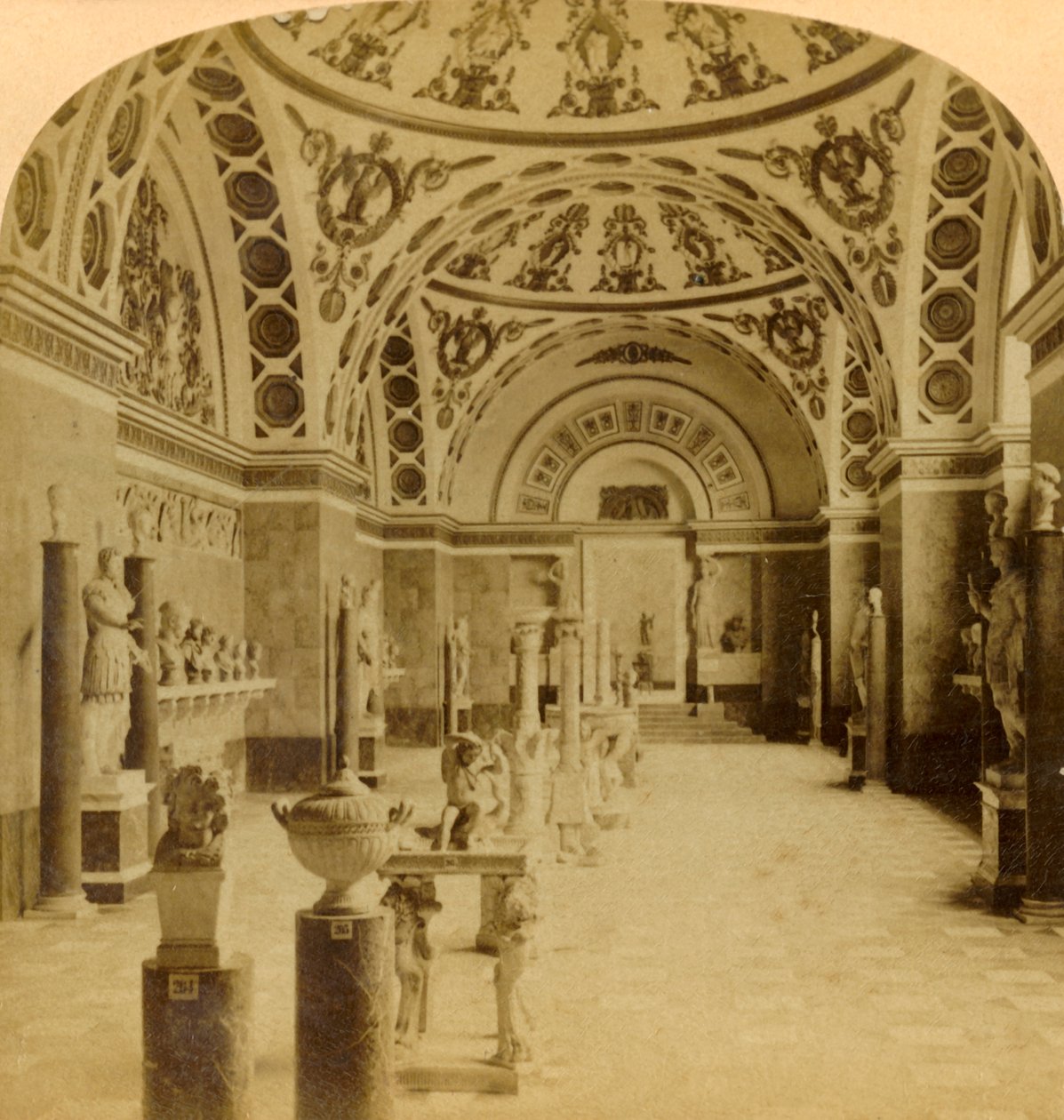 قاعة الرومان ، Glyptothek ، ميونيخ ، ألمانيا ، 1898. بواسطة أندروود أند أندروود