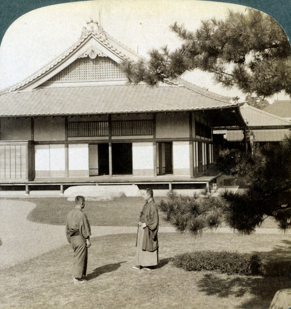 موطن الكونت أوكوما ، طوكيو ، اليابان ، 1904 بواسطة أندروود أند أندروود