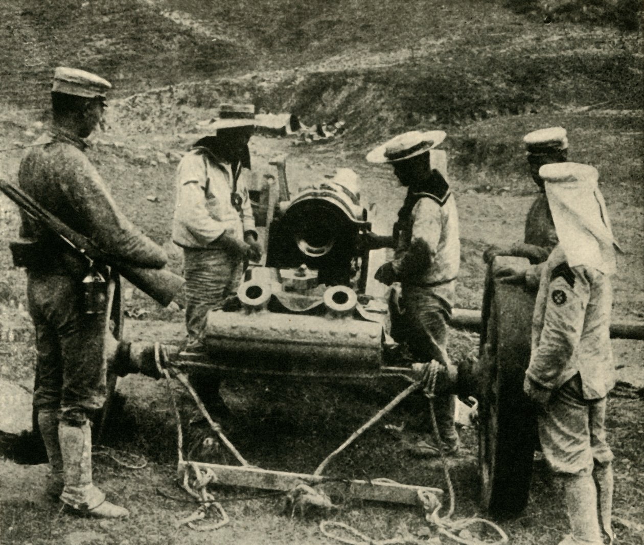 حلفاؤنا في الشرق الأقصى: البحارة اليابانيون ... ، 1914-1918 ، c1920. بواسطة أندروود أند أندروود