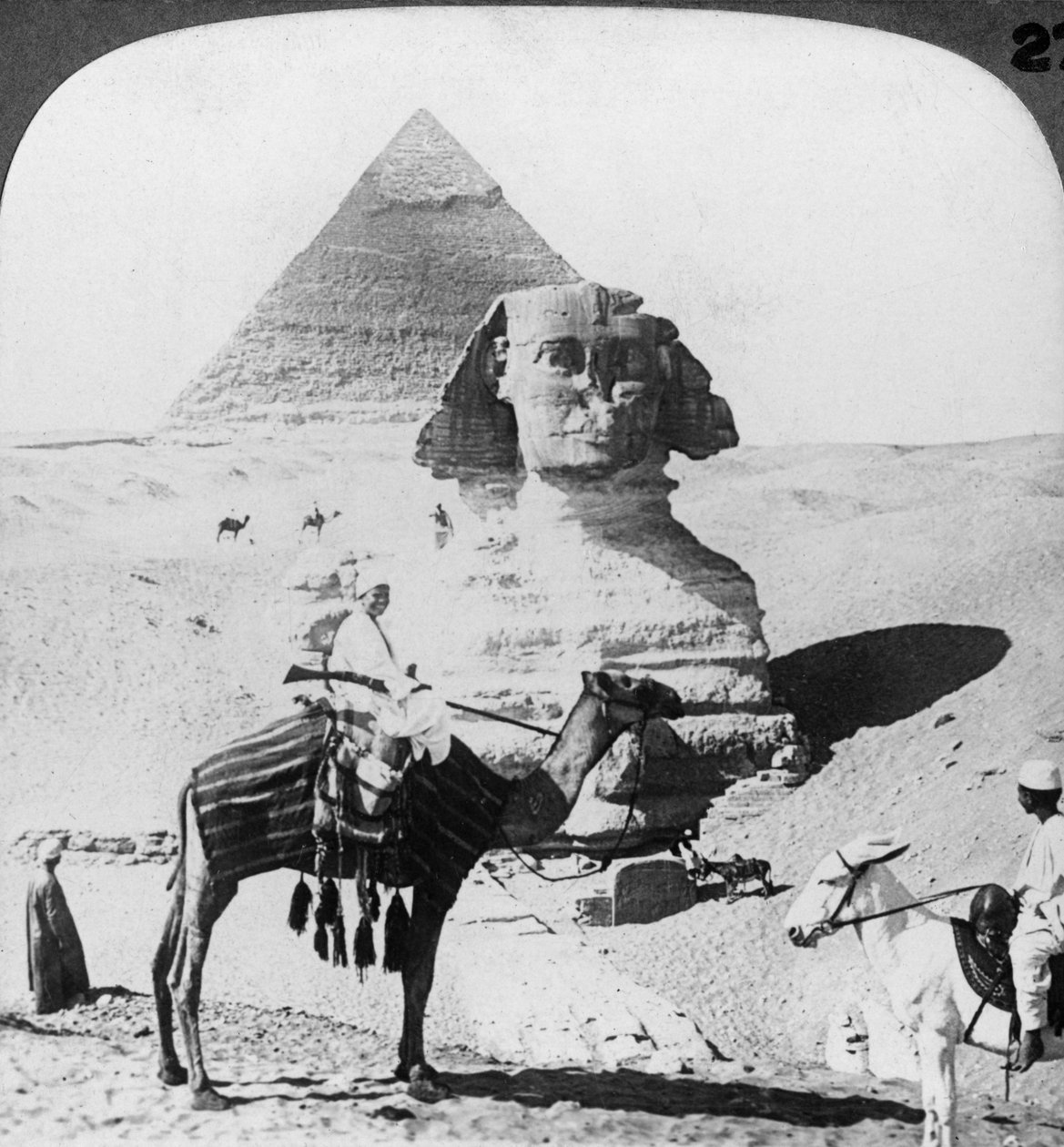 أبو الهول بالجيزة ، مصر ، 1905. بواسطة أندروود أند أندروود
