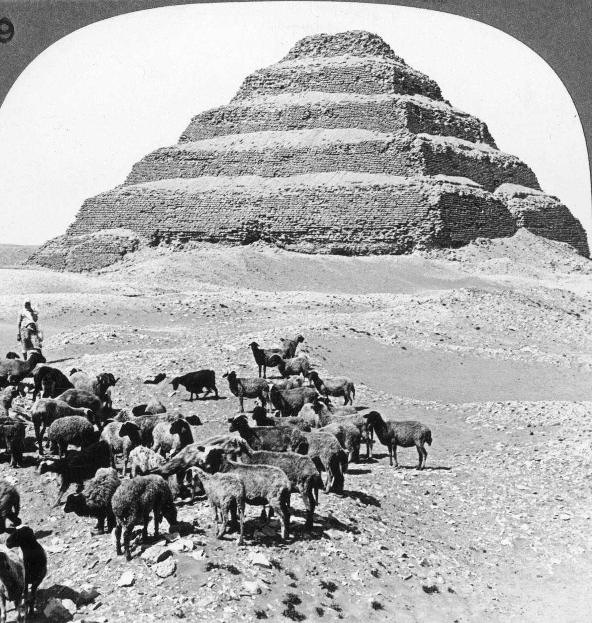 هرم سقارة ، مصر ، 1905. بواسطة أندروود أند أندروود