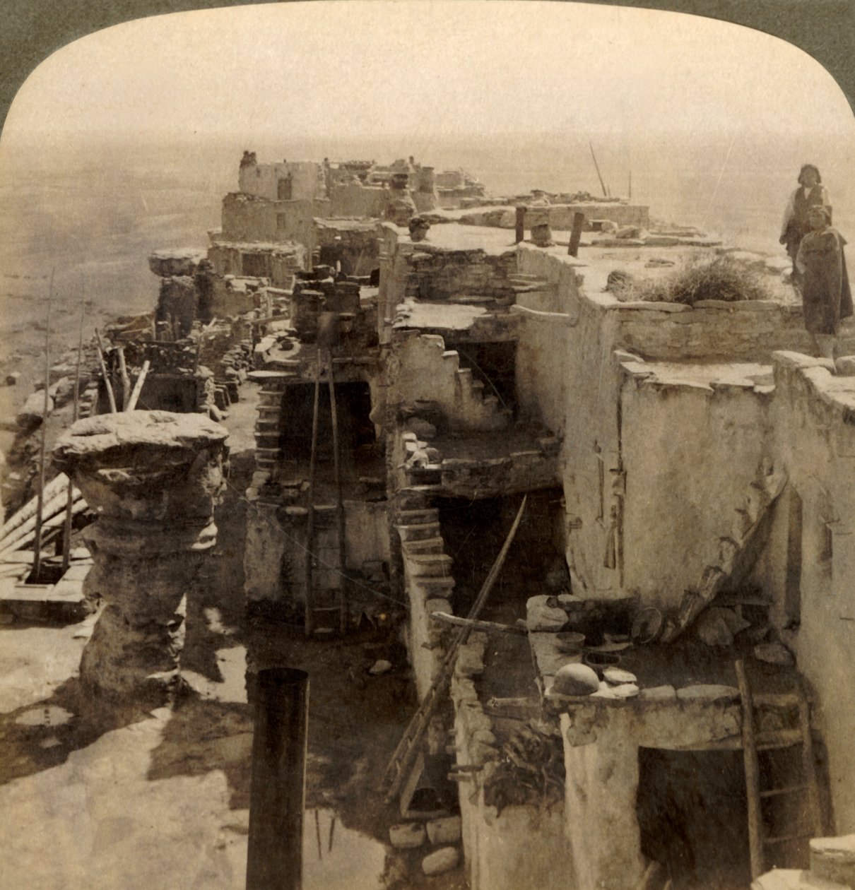 Wolpi ... رئيس pueblo للسباق الغامض Moki Cliff Dwellers ، أريزونا ، الولايات المتحدة الأمريكية ، 1901. بواسطة أندروود أند أندروود