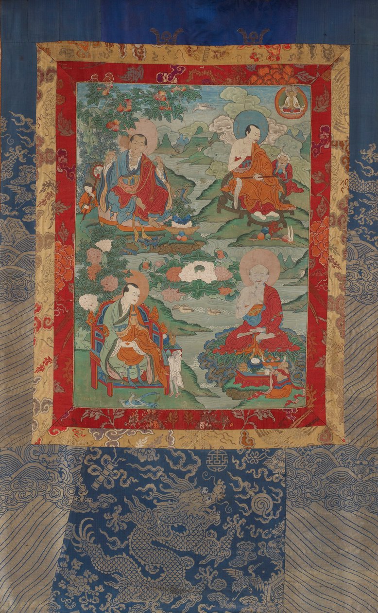 Arhats Kanakavasta، Vajriputra، Kanaka-Bharadvaja بواسطة غير معروف