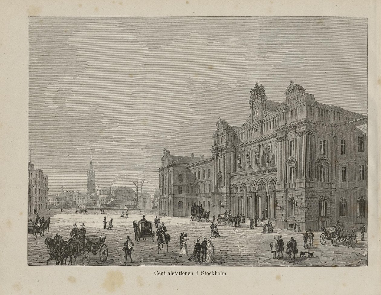 رسم مأخوذ من كتاب Nordiska taflor من قبل مؤلف غير معروف ونشره ألبرت بونيير (انظر ، 1875) بواسطة غير معروف