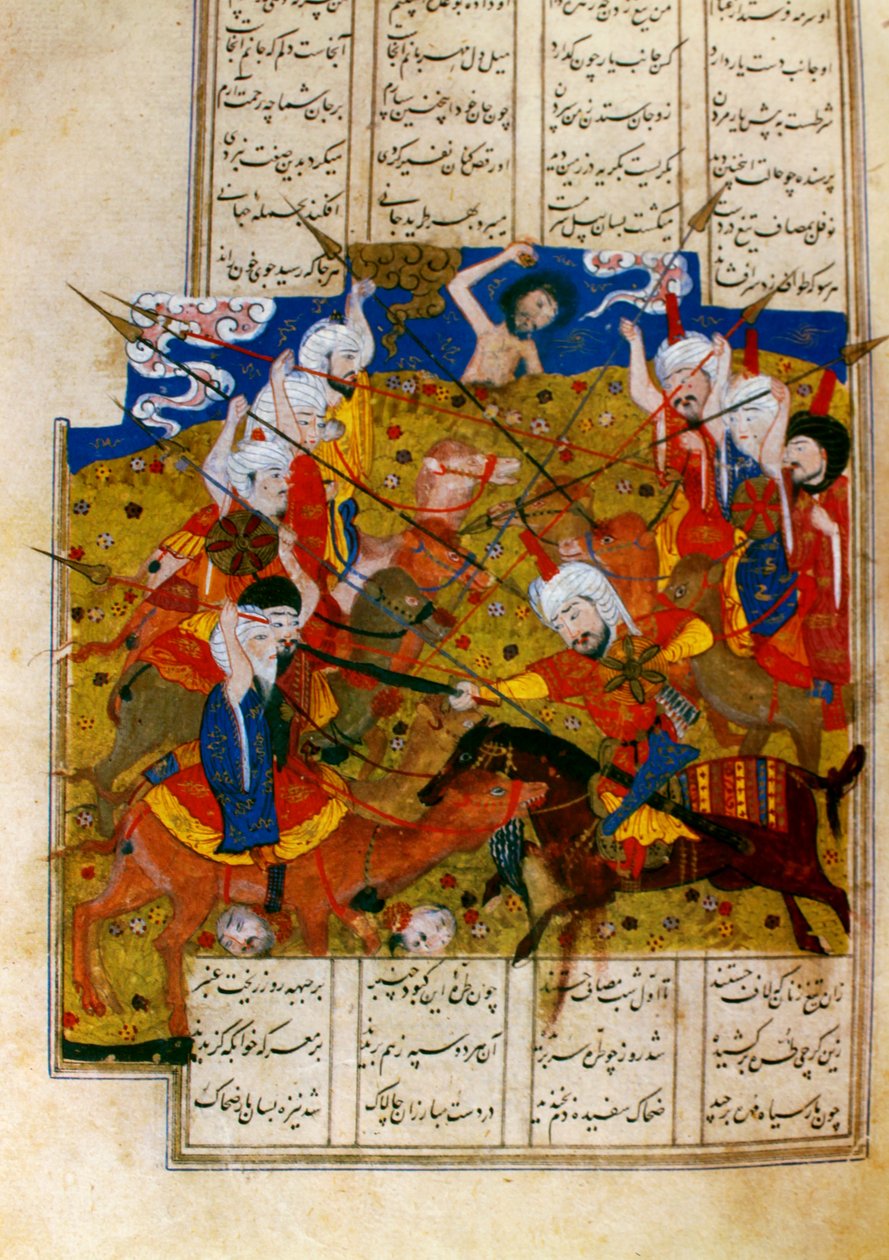 حرب نوفل مع قبيلة ليلي بواسطة غير معروف