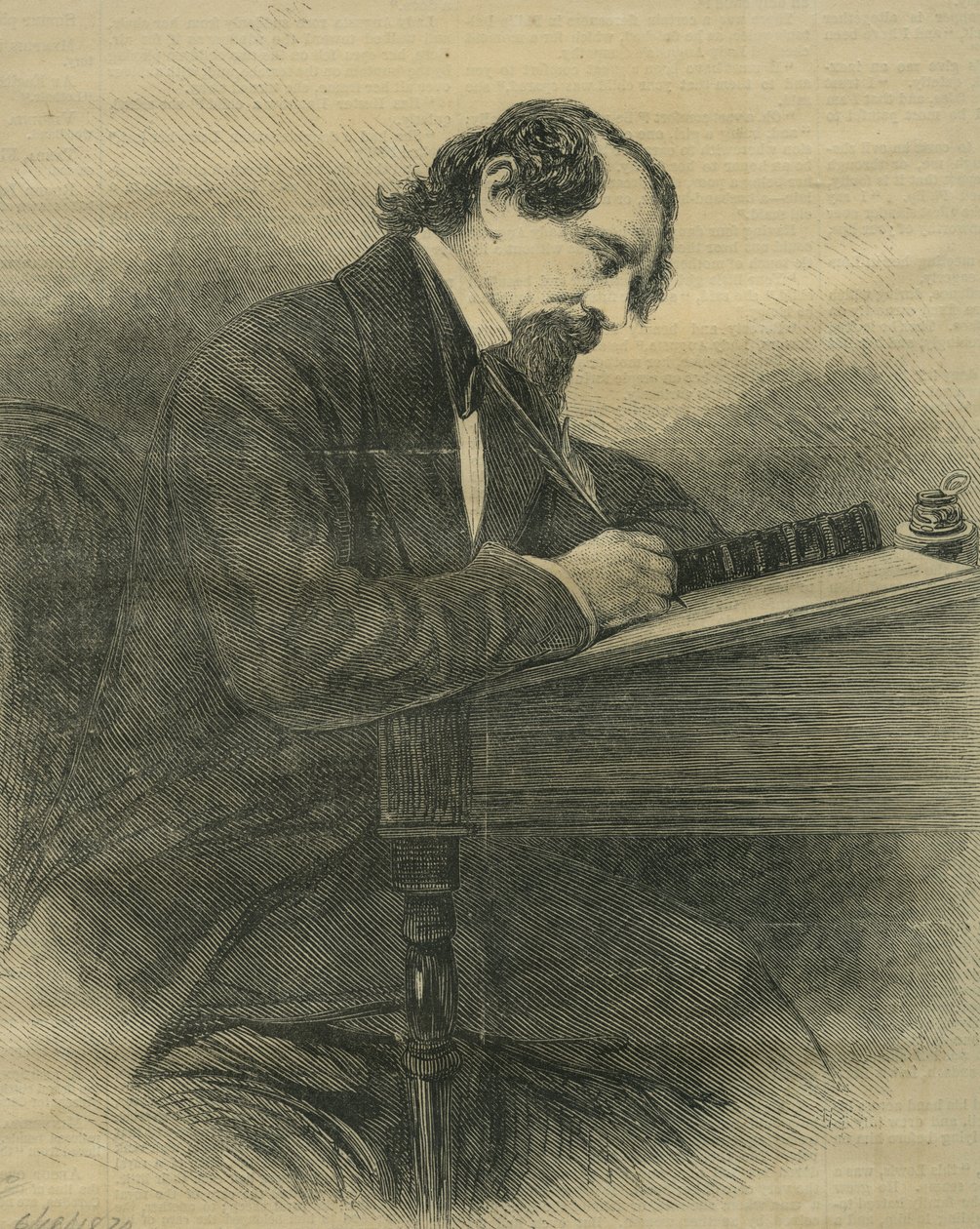 الراحل تشارلز ديكنز ، 1870 بواسطة غير معروف غير معروف