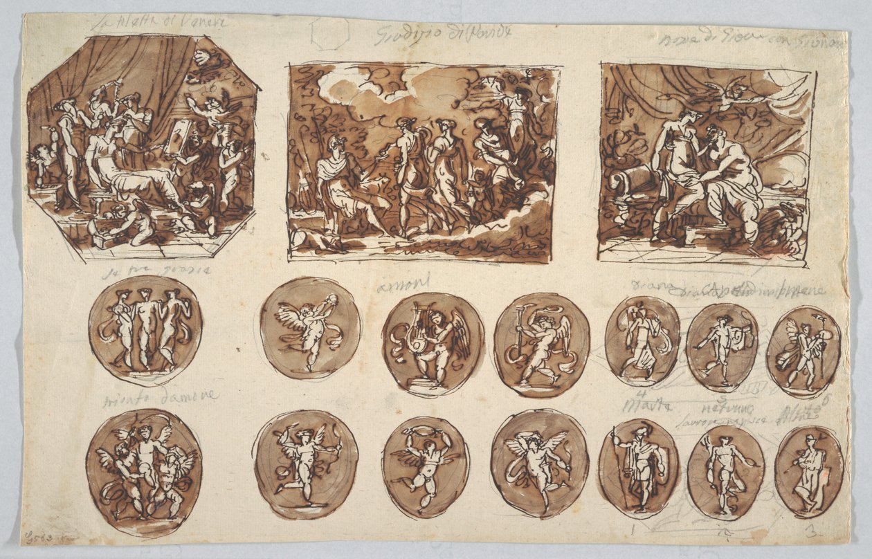 Thetis يراقب فولكان تلفيق أذرع أخيل بواسطة غير معروف