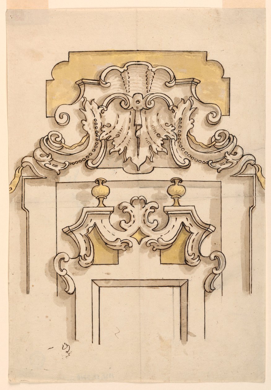 رسم (فرنسا وإيطاليا) ، 1725-1750 بواسطة غير معروف