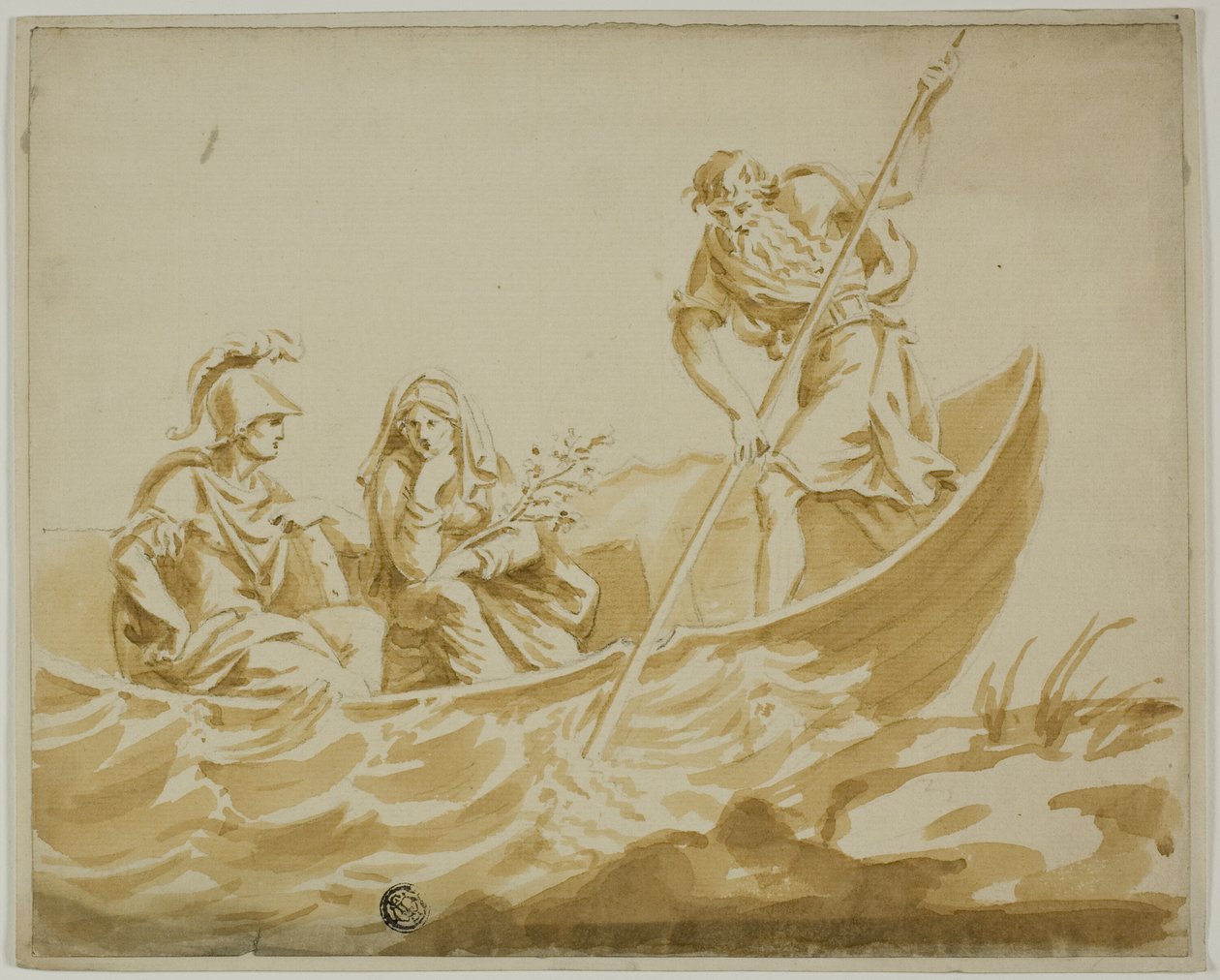 Charon Ferrying Mars و Minerva بواسطة غير معروف