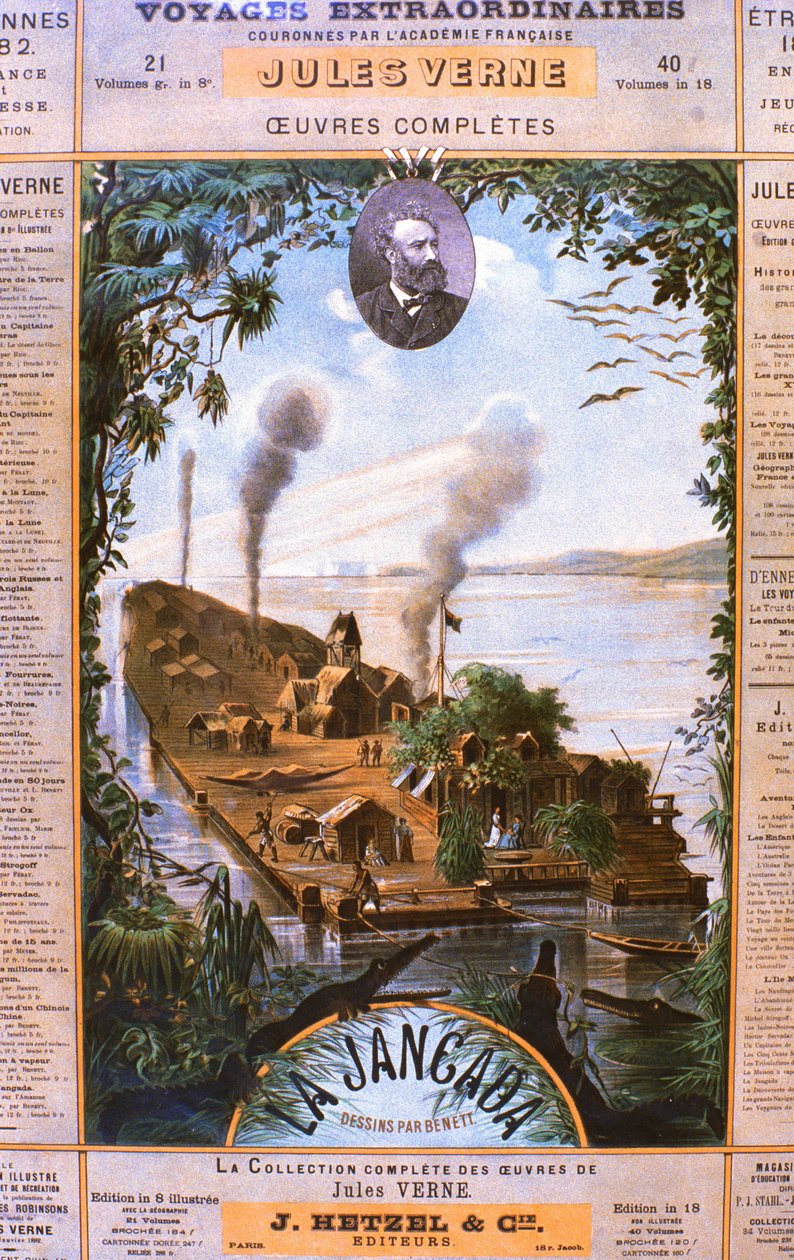Loire Atlantique N * 191 - نانت - متحف جول فيرن - ملصق بواسطة غير معروف