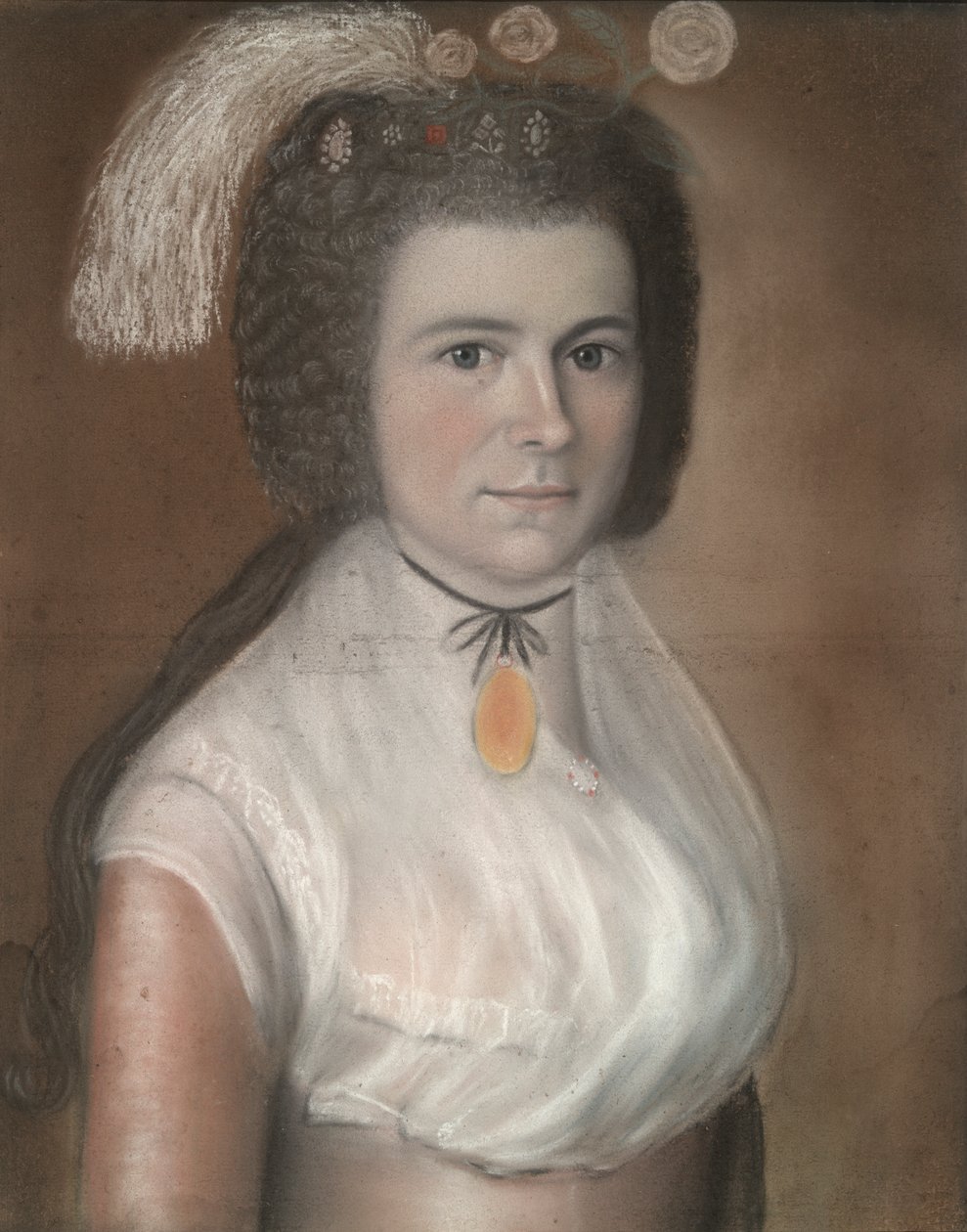 أوليف جونسون (السيدة روبن ويلوبي) (1767-1828) بواسطة غير معروف